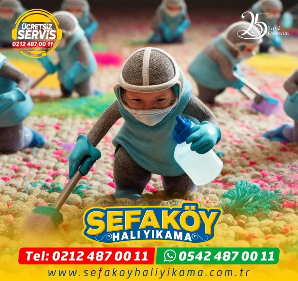 Sefaköy Halı Yıkama Aşamaları